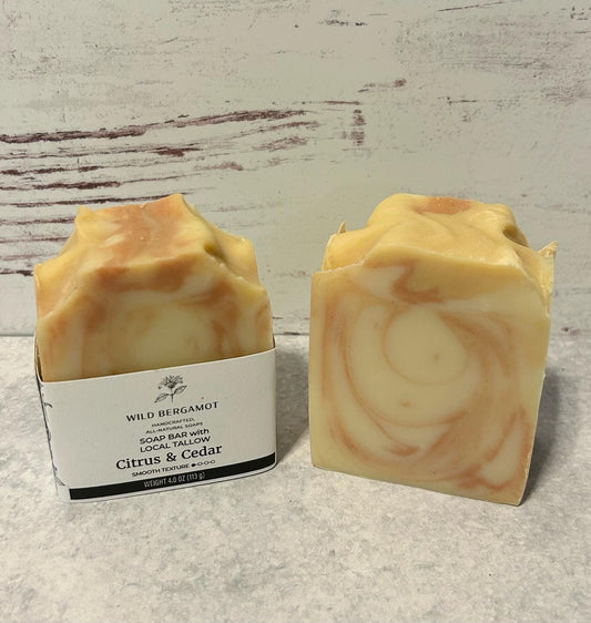 Citrus Cedar Tallow Bar