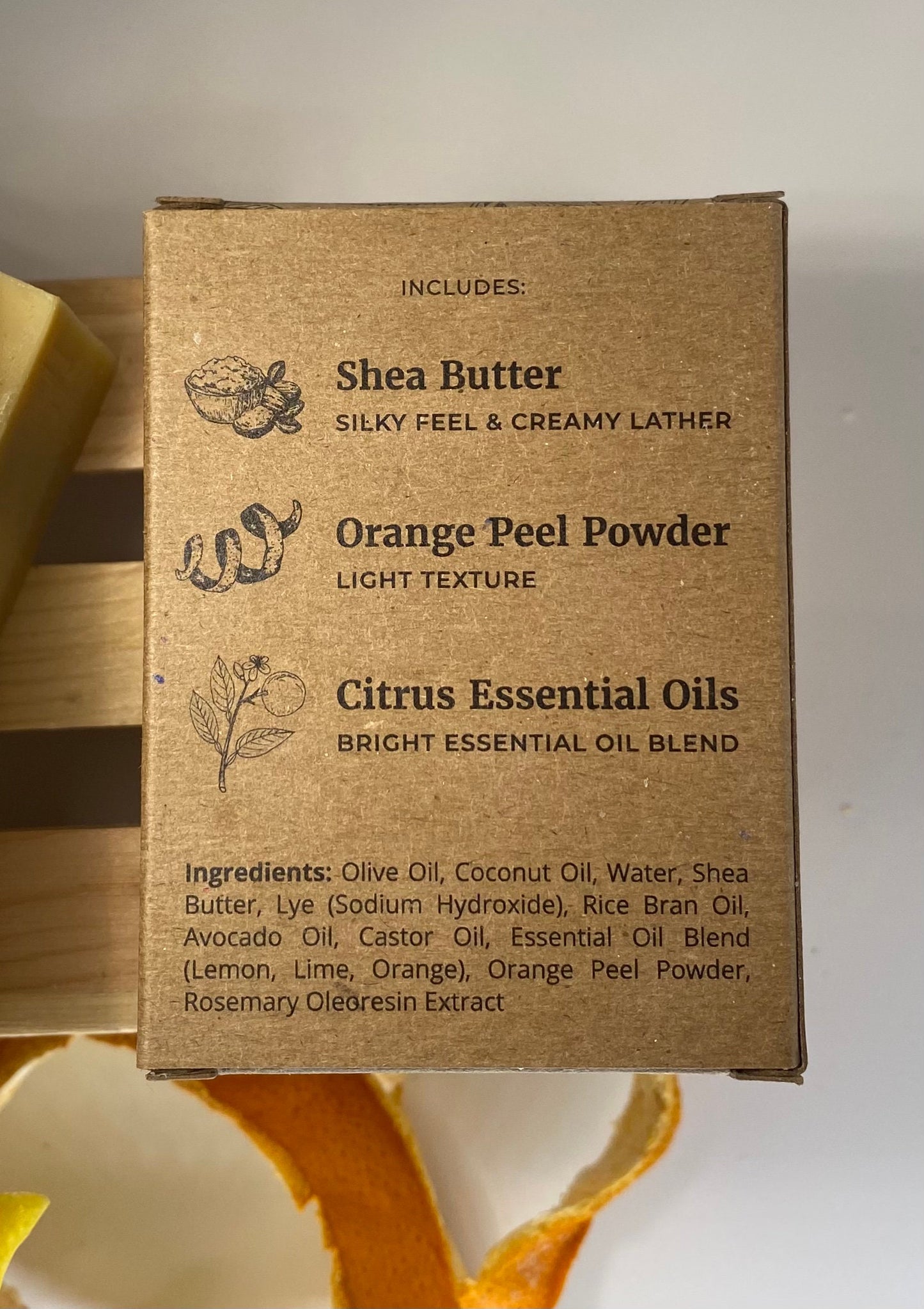 Citrus Scrub Soap Bar