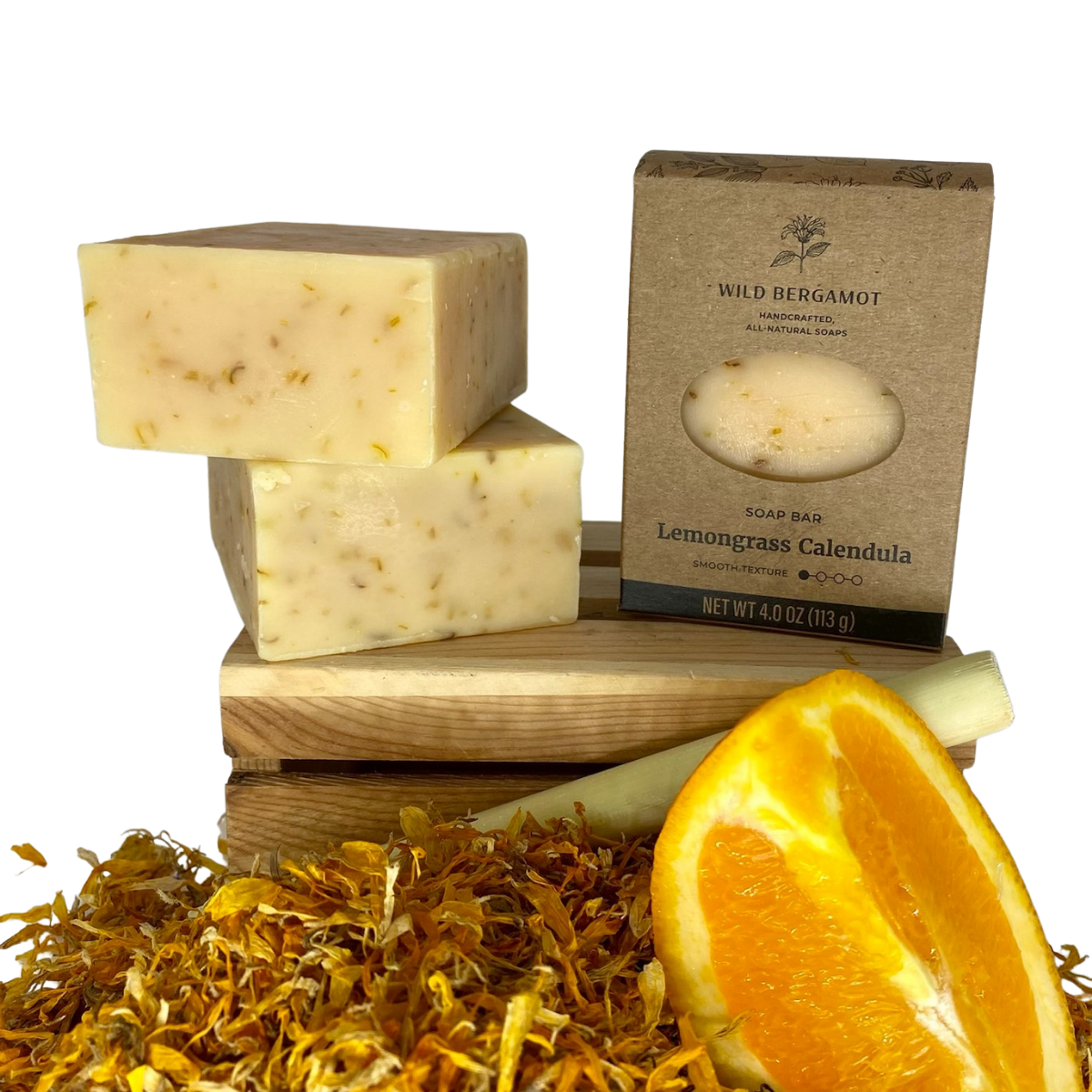 Lemongrass Calendula Soap Bar