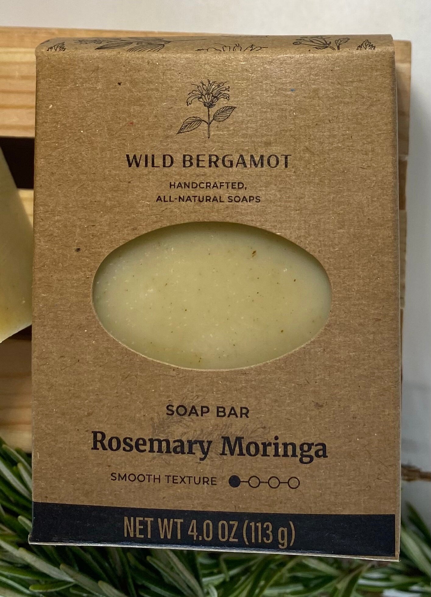 Rosemary Moringa Soap Bar